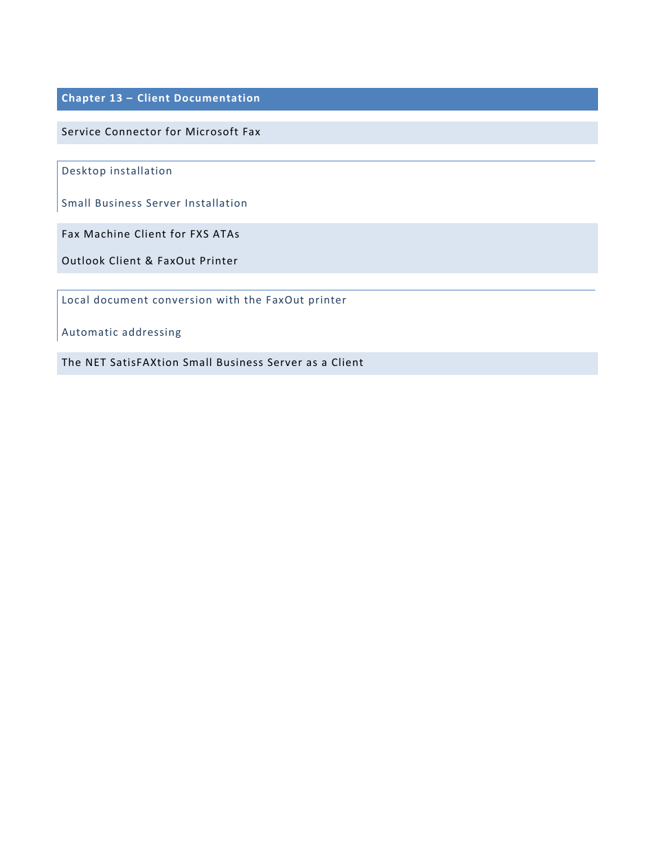 FaxBack Port Server - Manual User Manual | Page 42 / 52