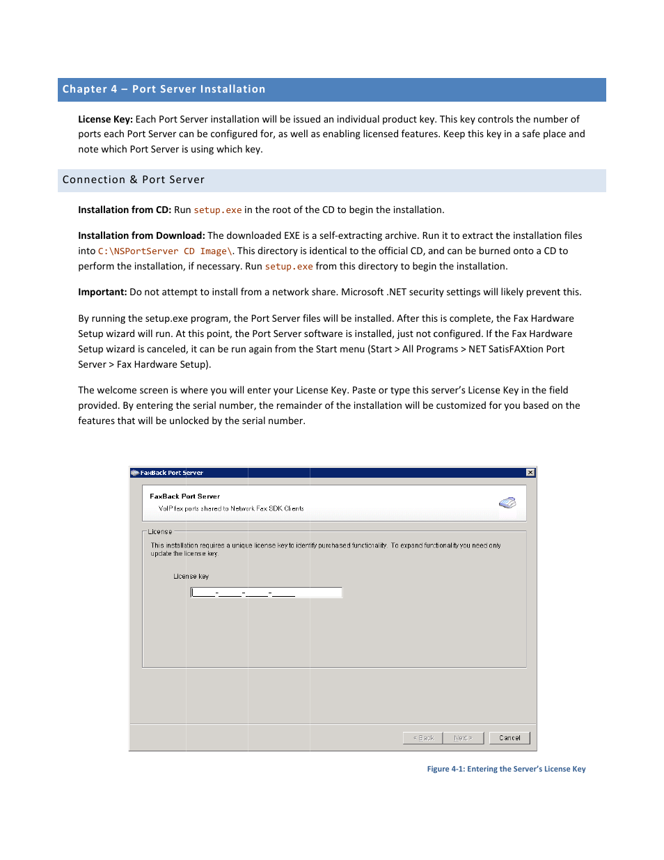 FaxBack Port Server - Manual User Manual | Page 9 / 52