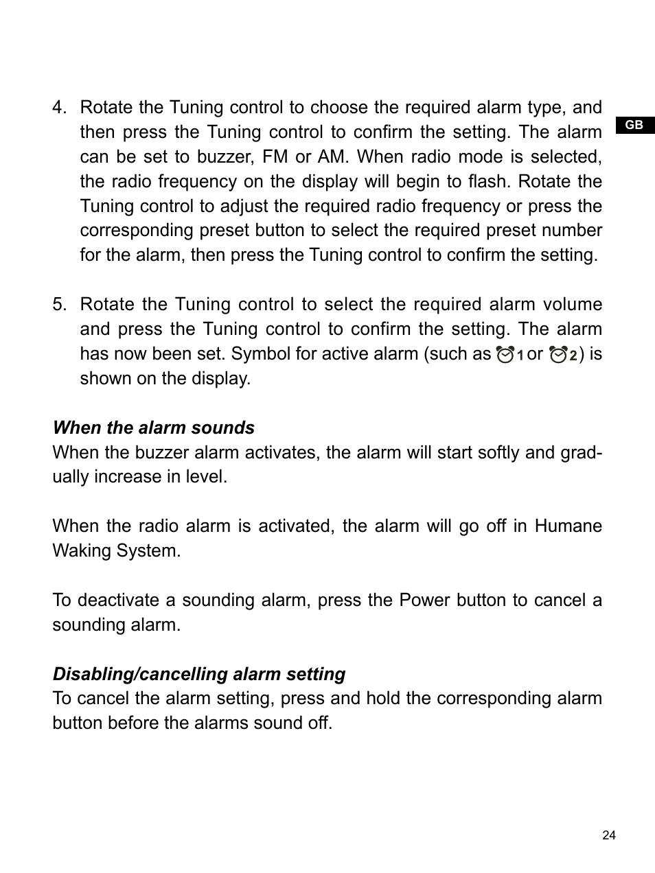 Sangean U4 (R1) User Manual | Page 25 / 33