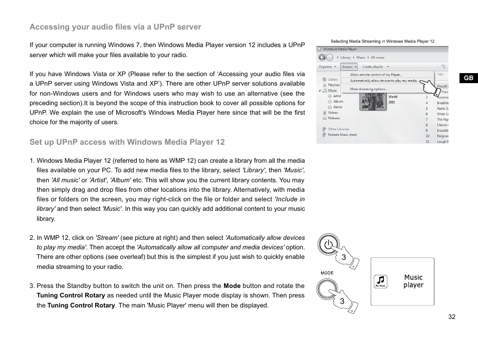 Sangean WFR-28C (R2) User Manual | Page 33 / 91