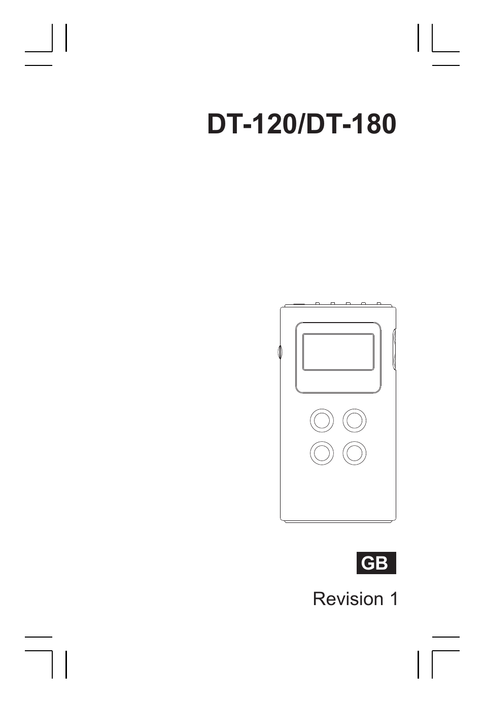 Sangean DT-120 (R3) User Manual | 10 pages