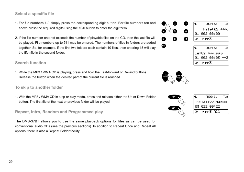 Sangean DMS-37BT (R1) User Manual | Page 30 / 56