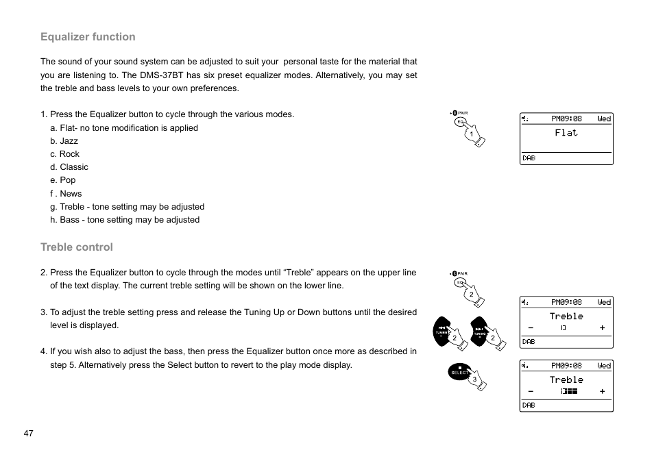 Sangean DMS-37BT (R1) User Manual | Page 48 / 56