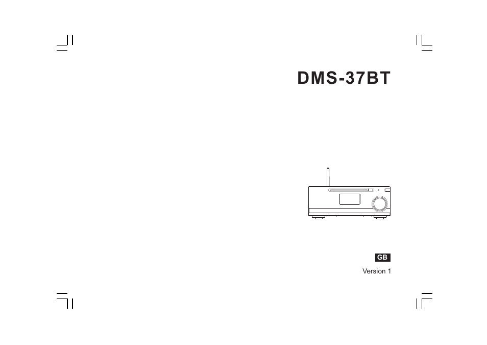Sangean DMS-37BT (V1) User Manual | 56 pages