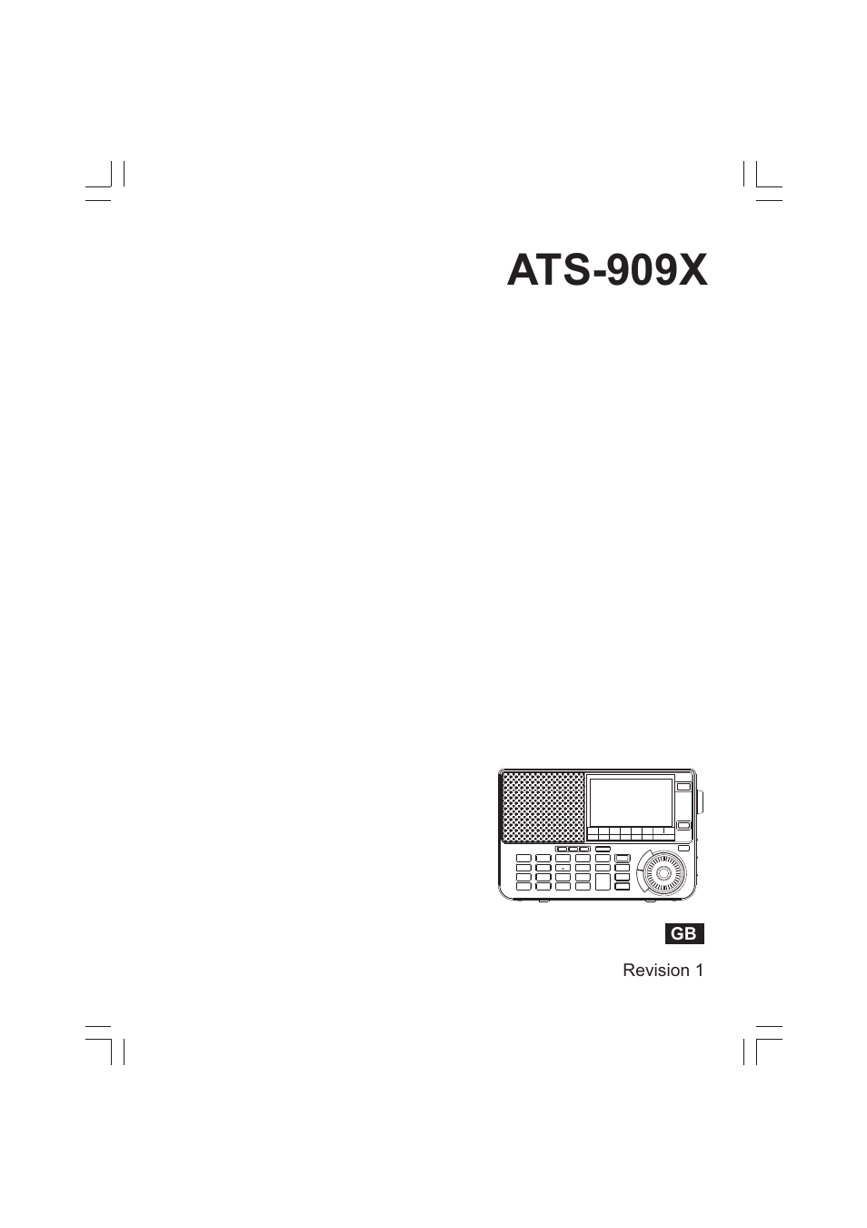 Sangean ATS-909X w (R1) User Manual | 39 pages