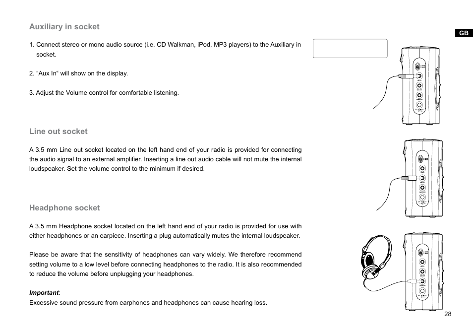 Sangean DPR-26BT (V1) User Manual | Page 29 / 33