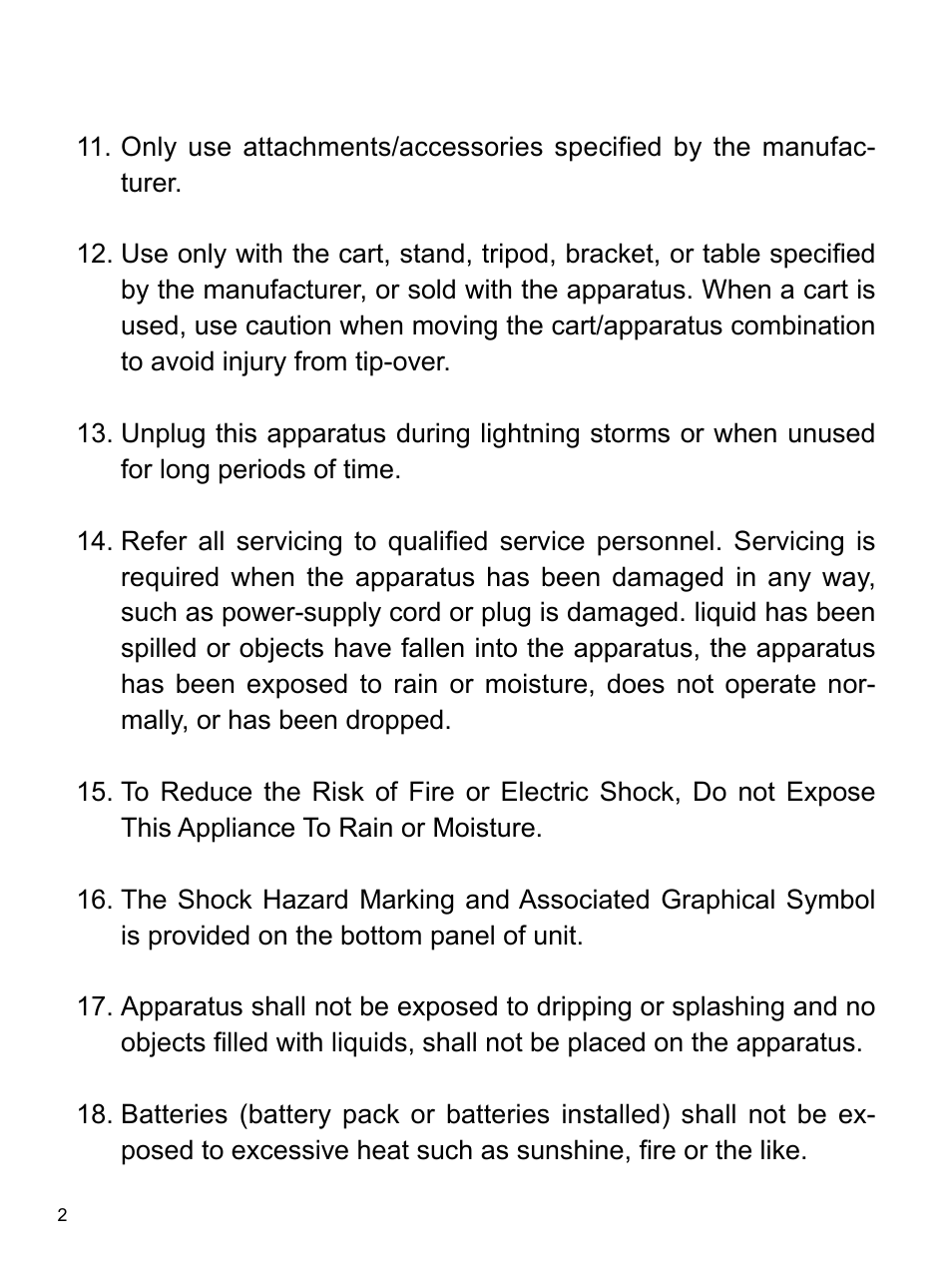 Sangean U1 (V1) User Manual | Page 3 / 11