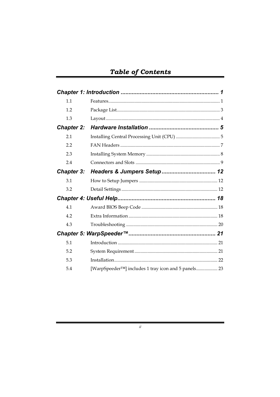 BioStar P4M800 User Manual | Page 2 / 31