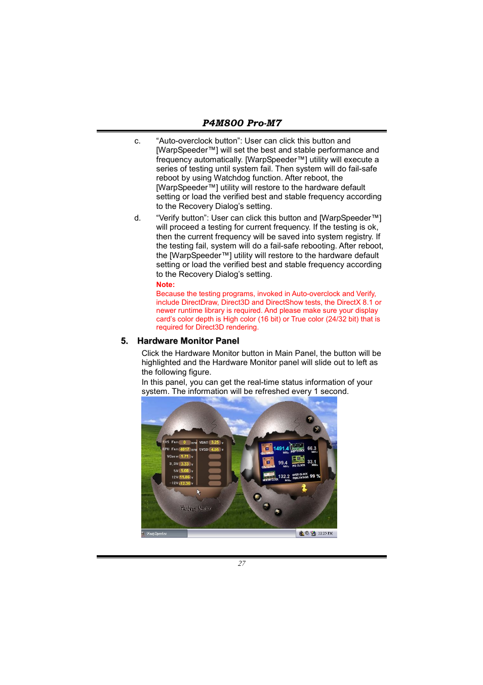 BioStar P4M800 User Manual | Page 29 / 31