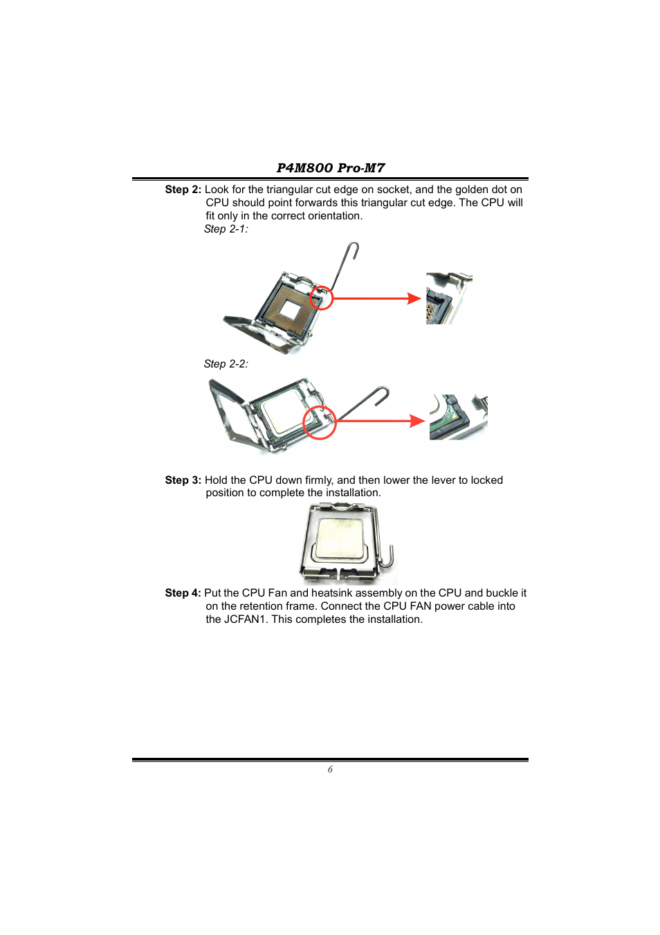 BioStar P4M800 User Manual | Page 8 / 31