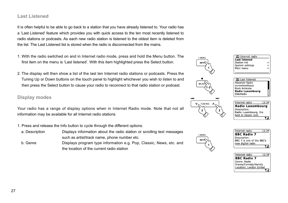 Sangean DDR-62 (R1) User Manual | Page 28 / 104