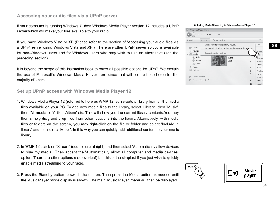 Sangean DDR-62 (R1) User Manual | Page 35 / 104