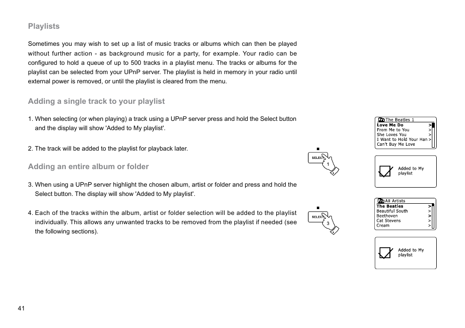 Sangean DDR-62 (R1) User Manual | Page 42 / 104