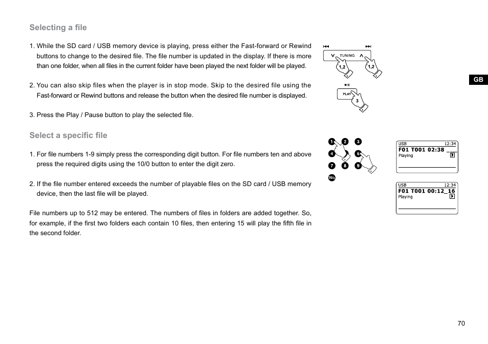 Sangean DDR-62 (R1) User Manual | Page 71 / 104