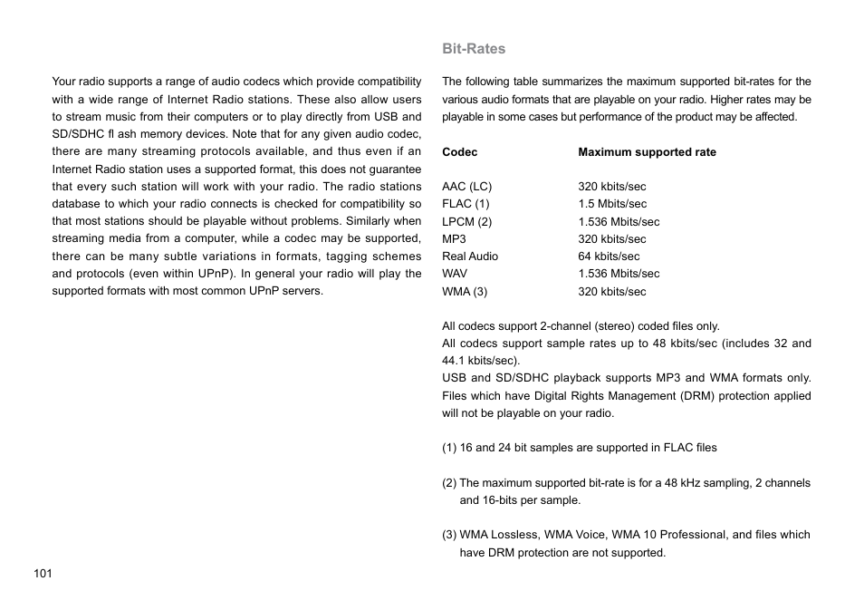 Sangean DDR-62 (V1) User Manual | Page 102 / 104