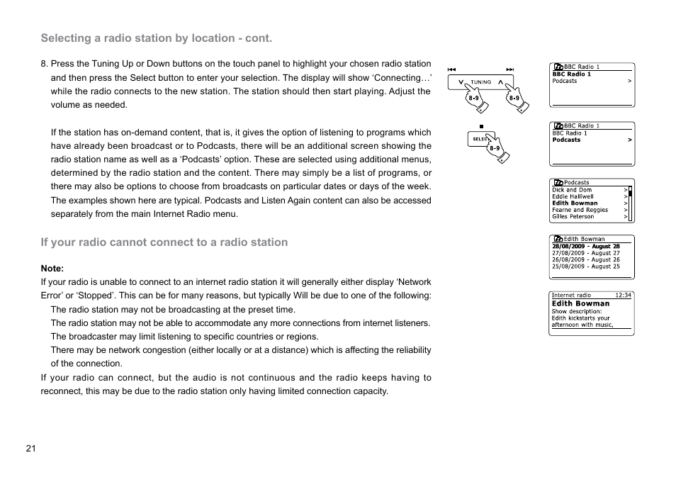 Sangean DDR-62 (V1) User Manual | Page 22 / 104