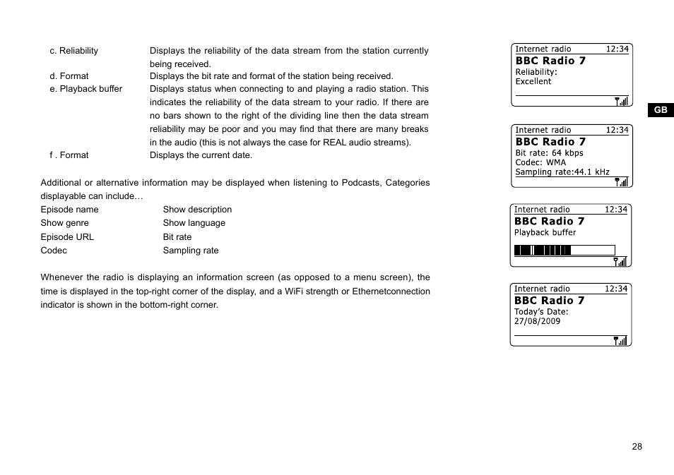 Sangean DDR-62 (V1) User Manual | Page 29 / 104