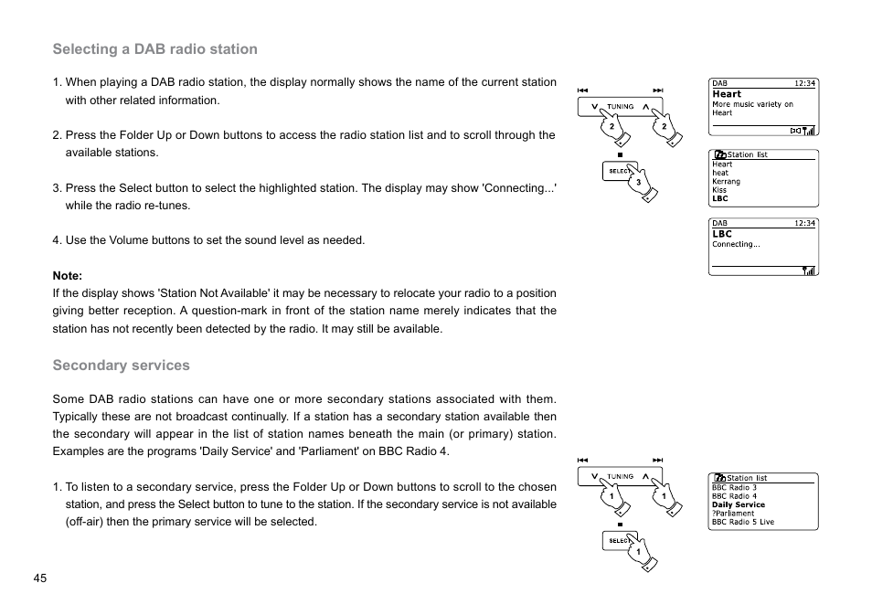 Sangean DDR-62 (V1) User Manual | Page 46 / 104