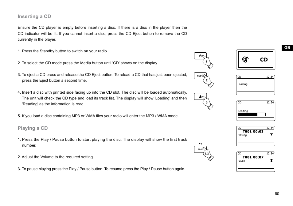 Sangean DDR-62 (V1) User Manual | Page 61 / 104