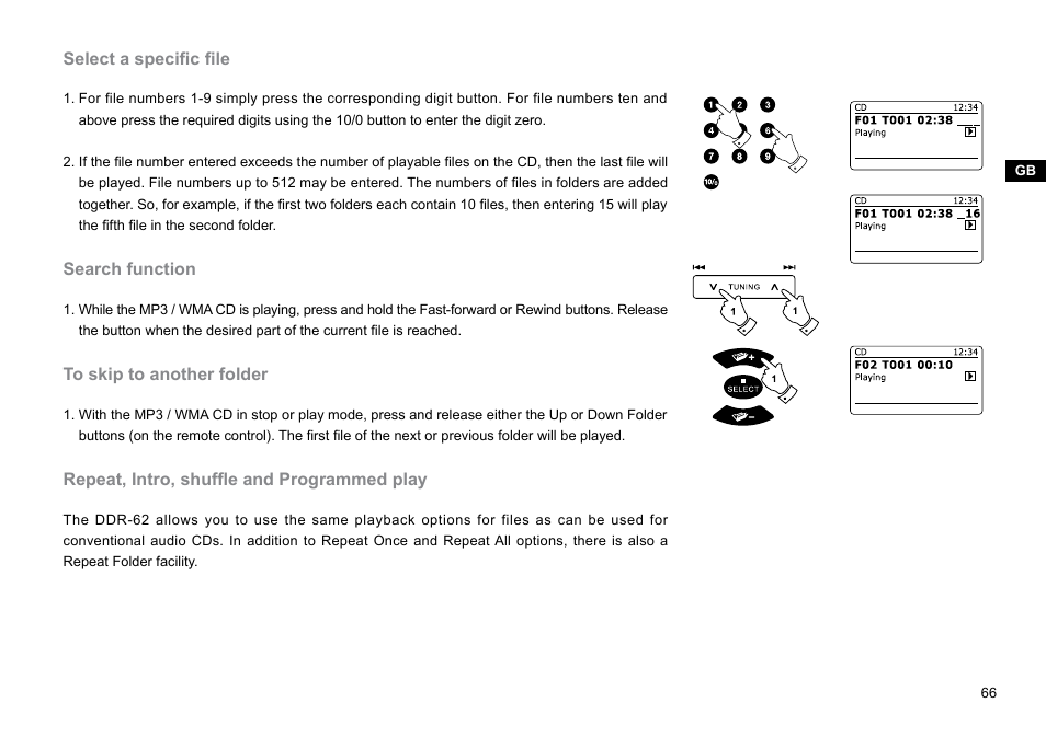 Sangean DDR-62 (V1) User Manual | Page 67 / 104