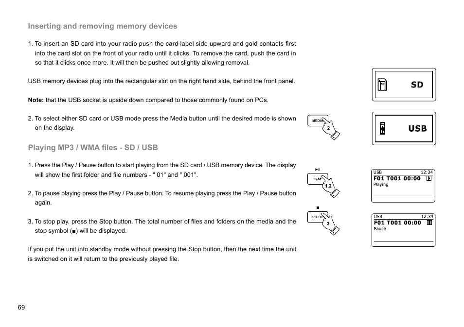 Sangean DDR-62 (V1) User Manual | Page 70 / 104
