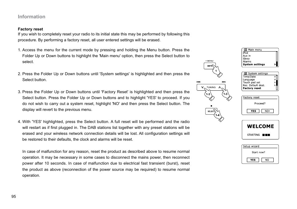 Information | Sangean DDR-62 (V1) User Manual | Page 96 / 104