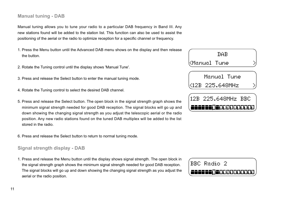 Sangean DDR-36 (V1) User Manual | Page 12 / 43