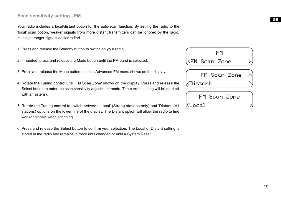 Sangean DDR-36 (V1) User Manual | Page 19 / 43