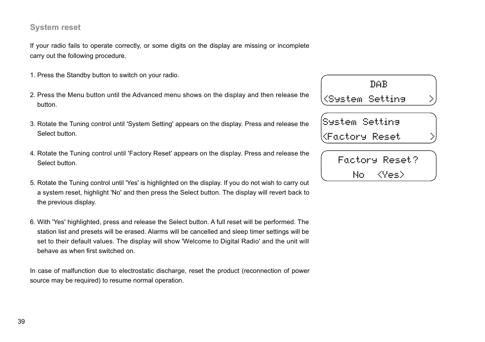 Sangean DDR-36 (V1) User Manual | Page 40 / 43
