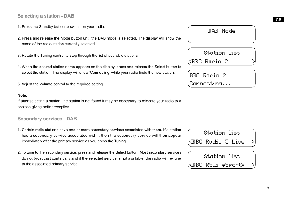 Sangean DDR-36 (V1) User Manual | Page 9 / 43