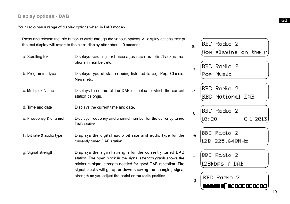 Bbc radio 2 now playing on the r, Bbc radio 2 pop music, Bbc radio 2 bbc national dab | Bbc radio 2 128kbps / dab, Bbc radio 2 | Sangean DDR-38 (V1) User Manual | Page 11 / 46