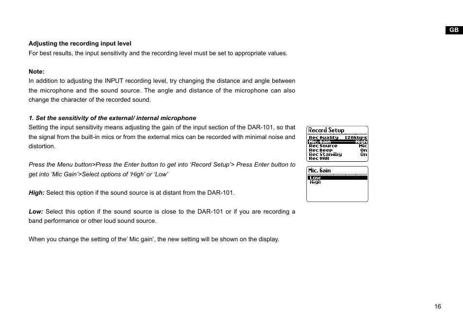 Sangean DAR-101 (R1) User Manual | Page 17 / 42