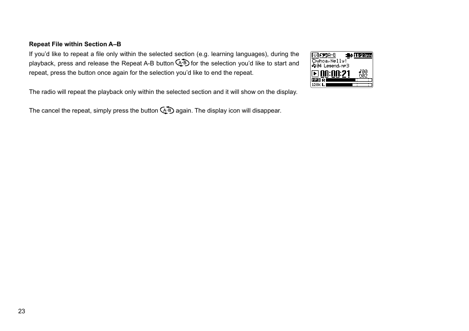 Sangean DAR-101 (R1) User Manual | Page 24 / 42