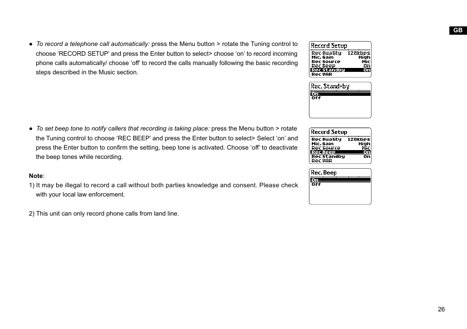 Sangean DAR-101 (R1) User Manual | Page 27 / 42