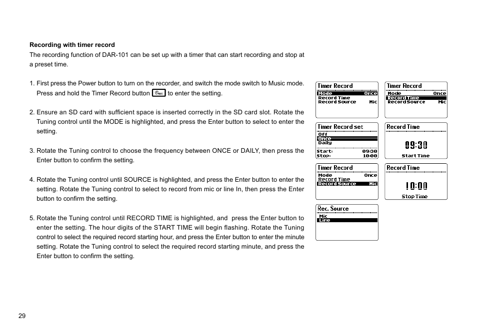 Sangean DAR-101 (R1) User Manual | Page 30 / 42