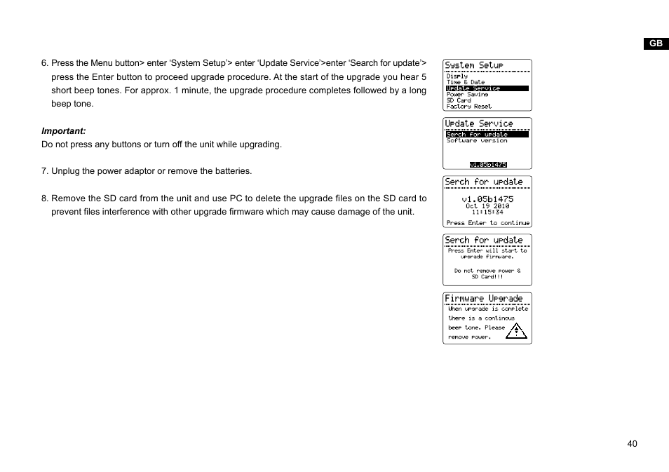Sangean DAR-101 (R1) User Manual | Page 41 / 42