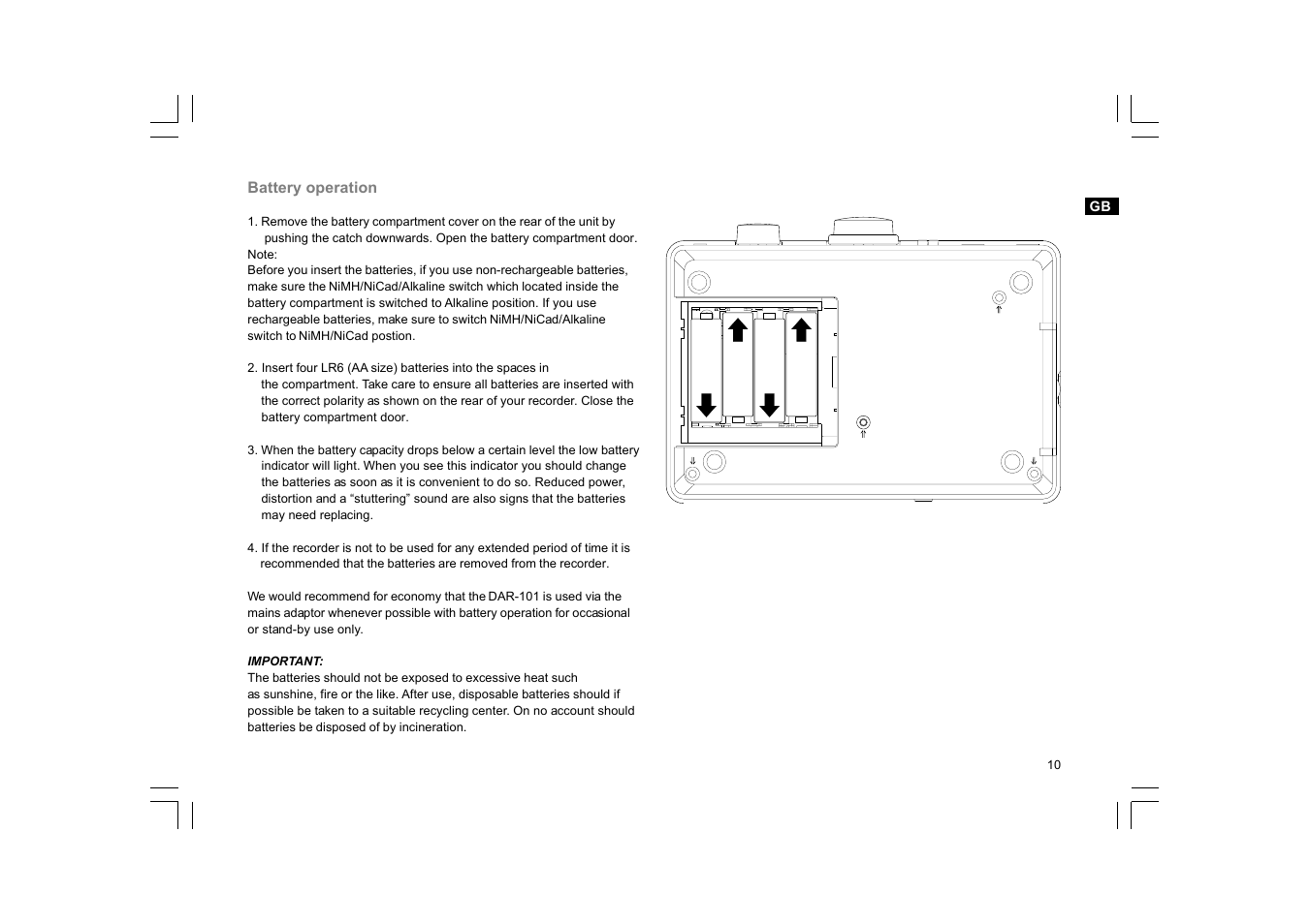 Sangean DAR-101 (V1) User Manual | Page 11 / 33