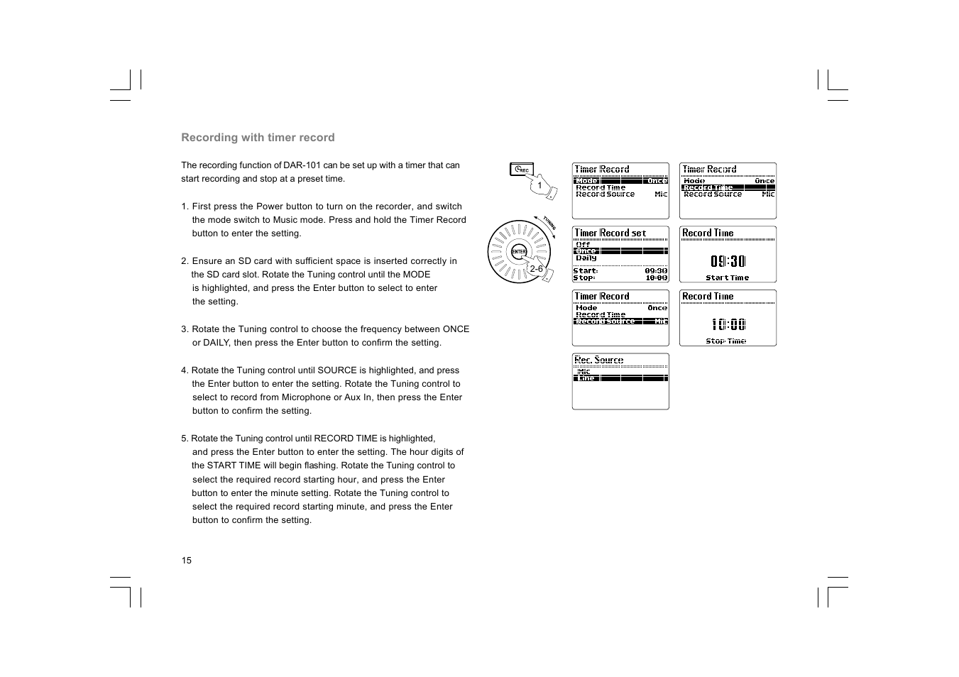 Sangean DAR-101 (V1) User Manual | Page 16 / 33