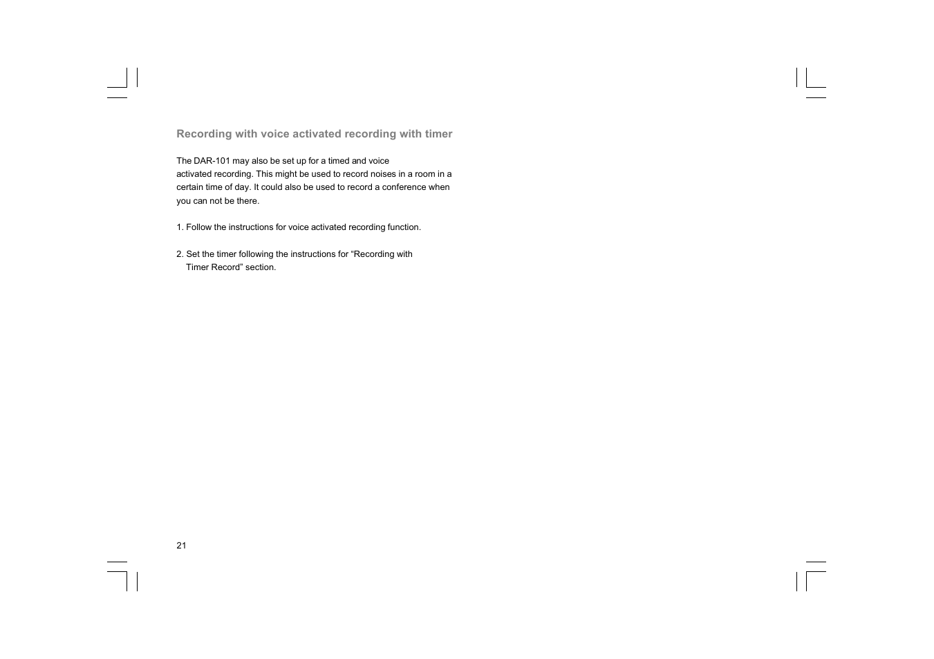 Sangean DAR-101 (V1) User Manual | Page 22 / 33