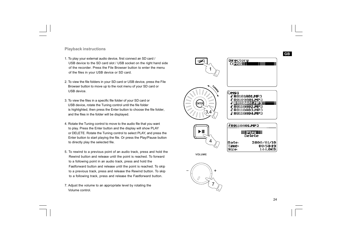 Sangean DAR-101 (V1) User Manual | Page 25 / 33