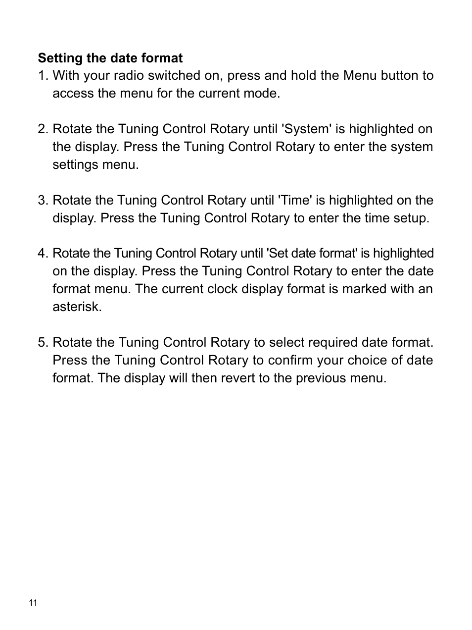 Sangean DPR-16 (R1) User Manual | Page 12 / 39