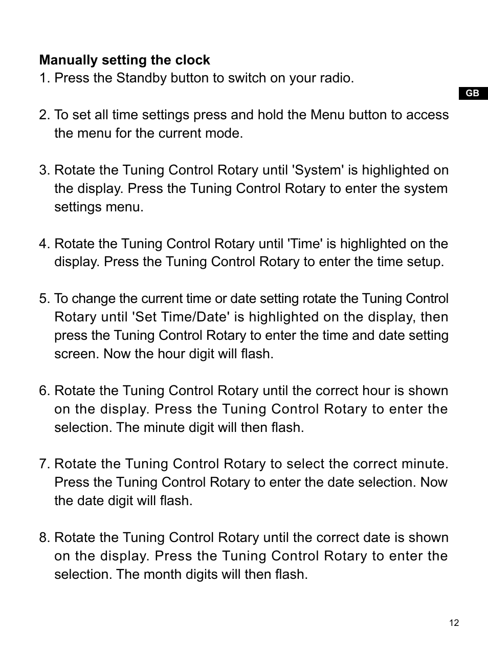 Sangean DPR-16 (R1) User Manual | Page 13 / 39