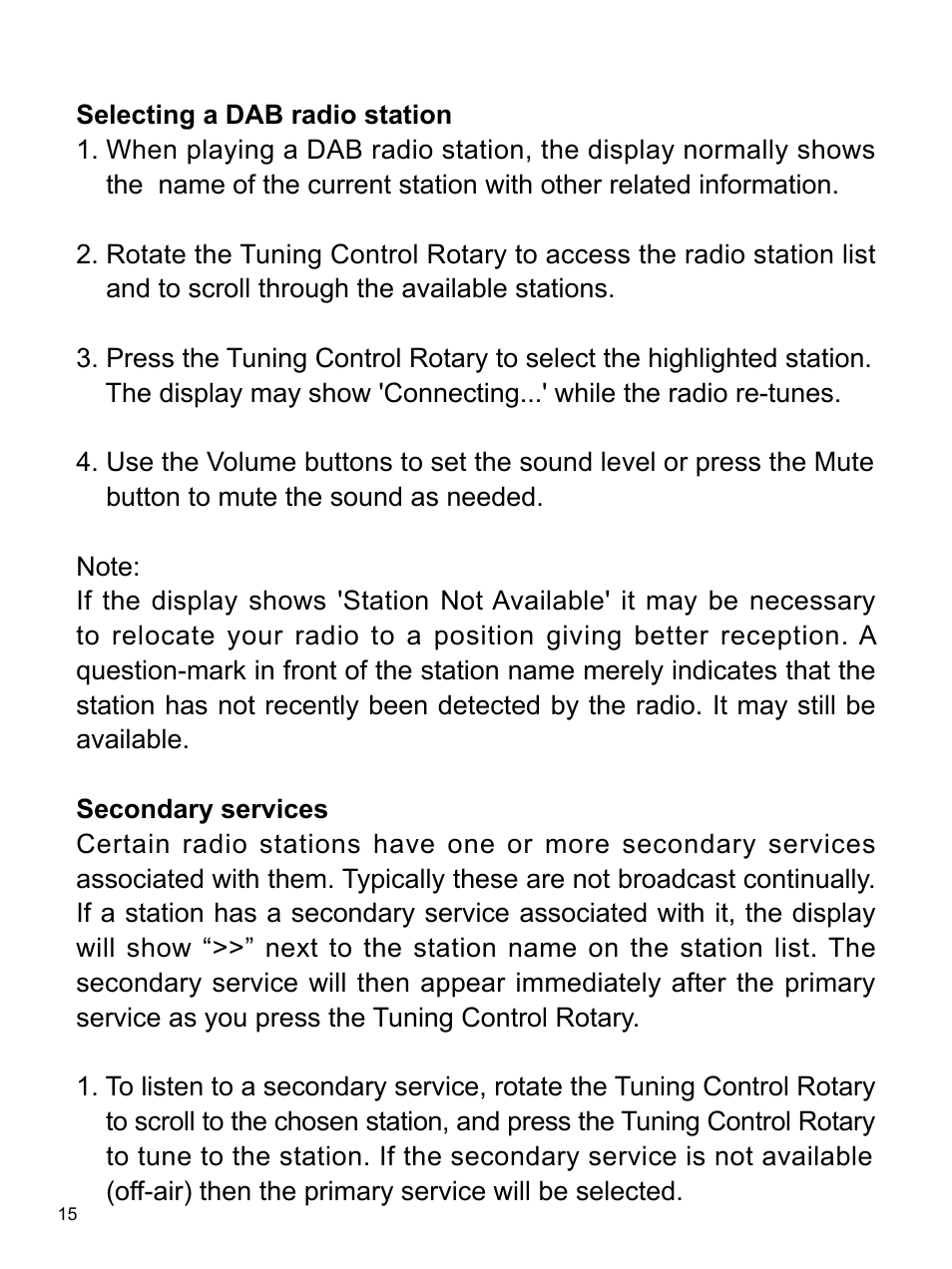 Sangean DPR-16 (R1) User Manual | Page 16 / 39