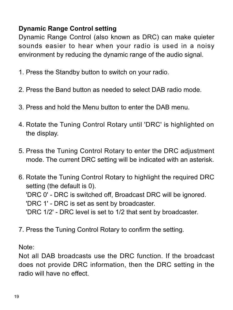Sangean DPR-16 (R1) User Manual | Page 20 / 39