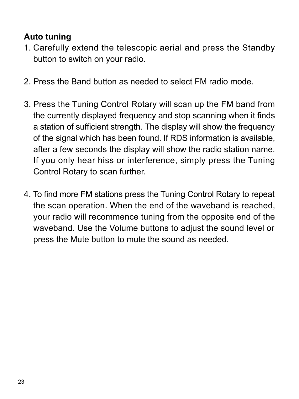 Sangean DPR-16 (R1) User Manual | Page 24 / 39
