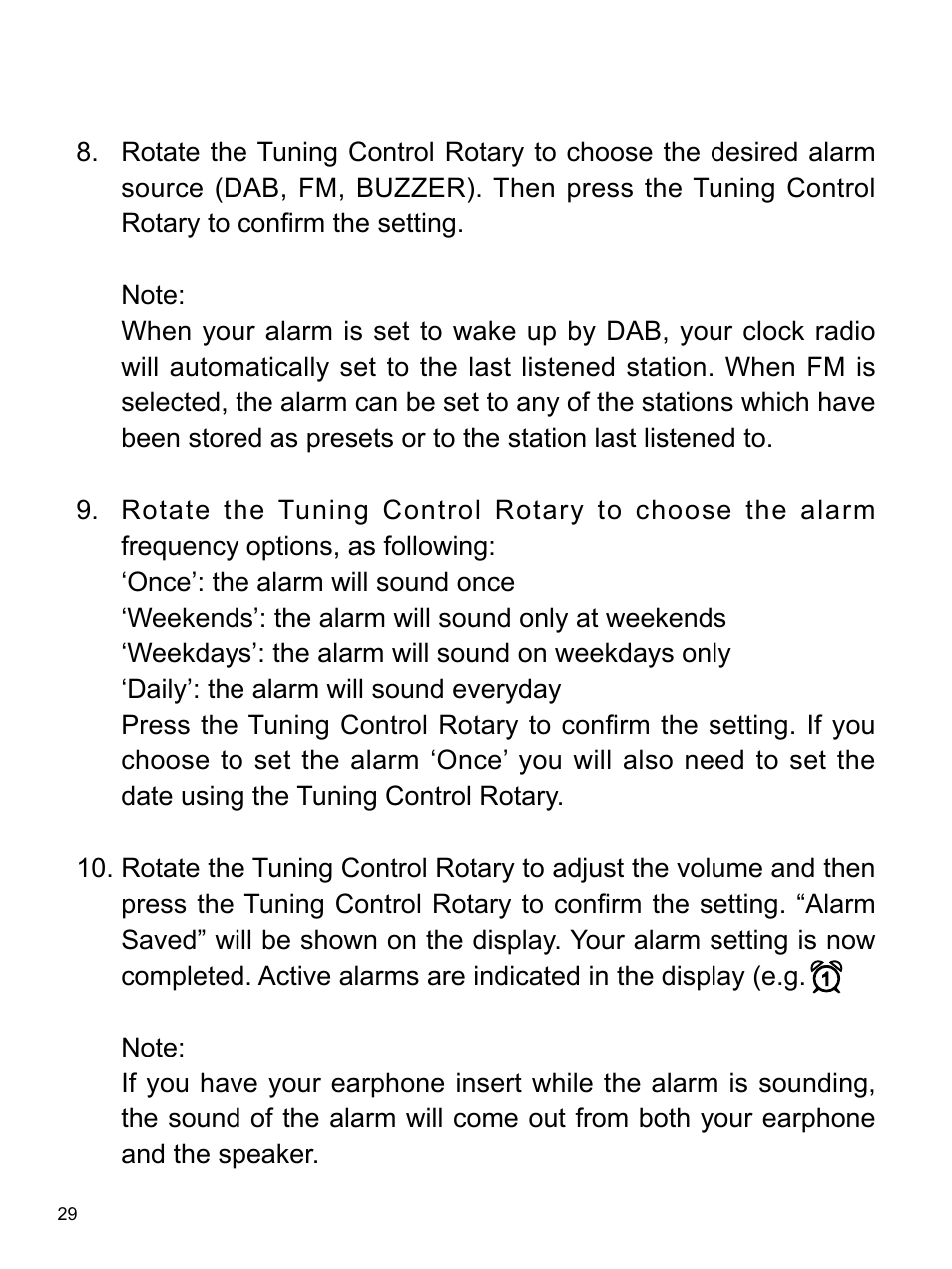 Sangean DPR-16 (R1) User Manual | Page 30 / 39