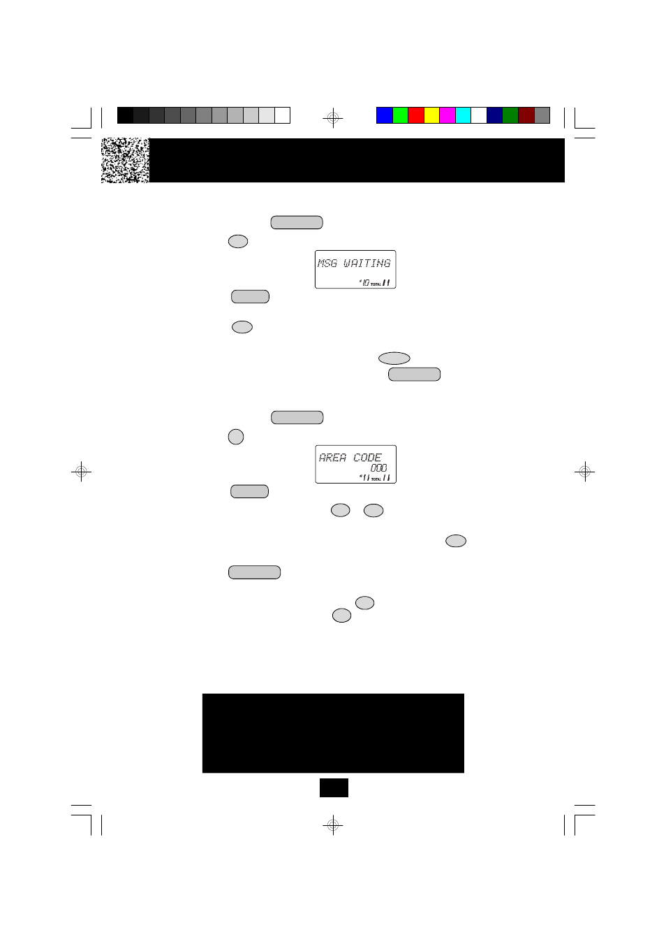 Caller id system operation, Important, J. deleting message waiting indication | K. setting the area code | BellSouth MH9915 User Manual | Page 32 / 46