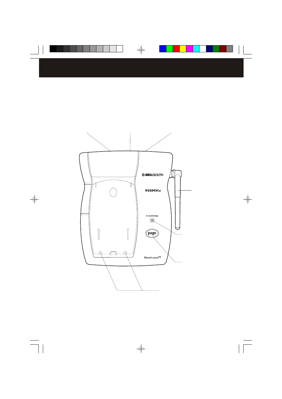 Base unit controls | BellSouth MH9915 User Manual | Page 6 / 46