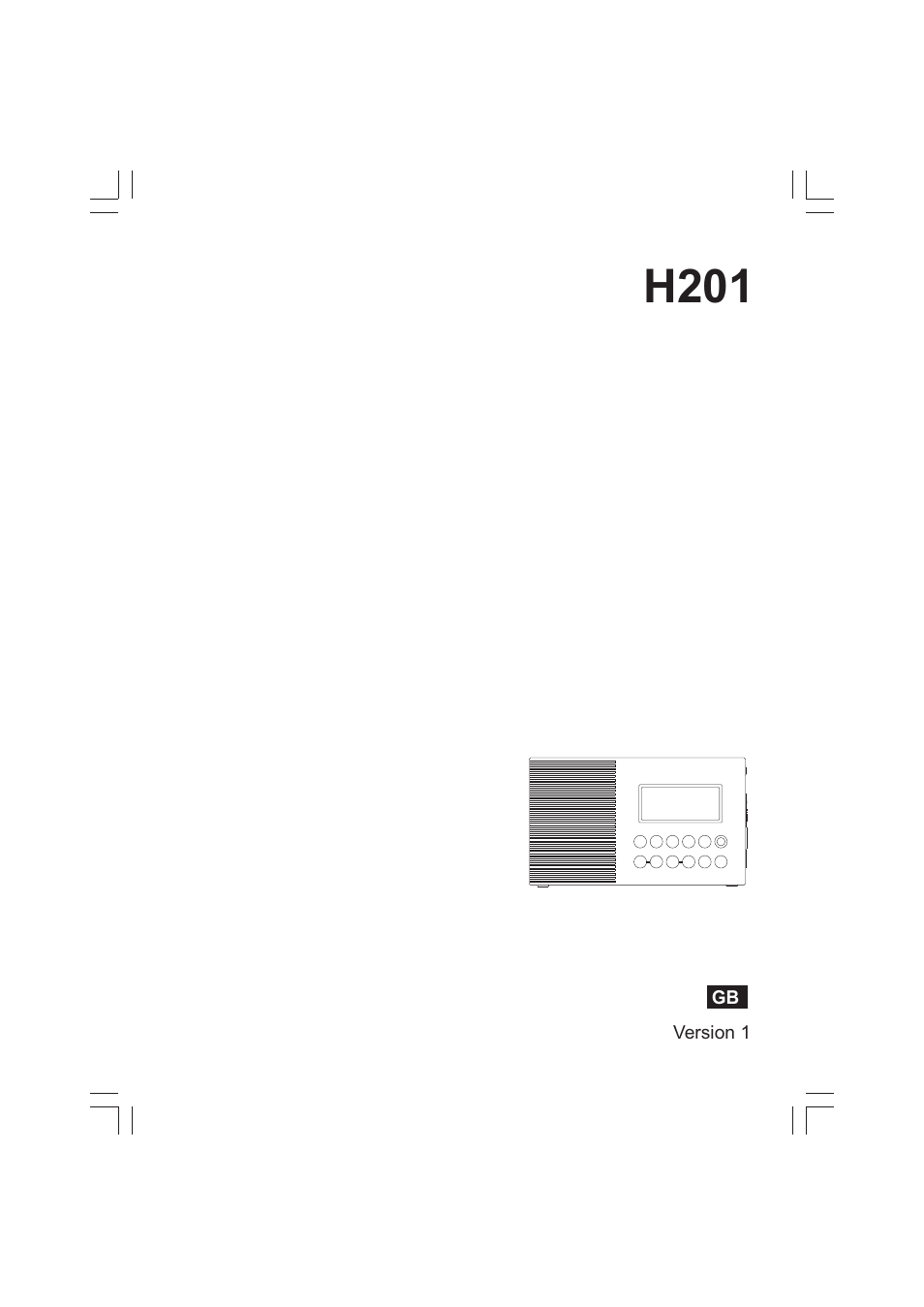 Sangean H201 (V1) User Manual | 13 pages
