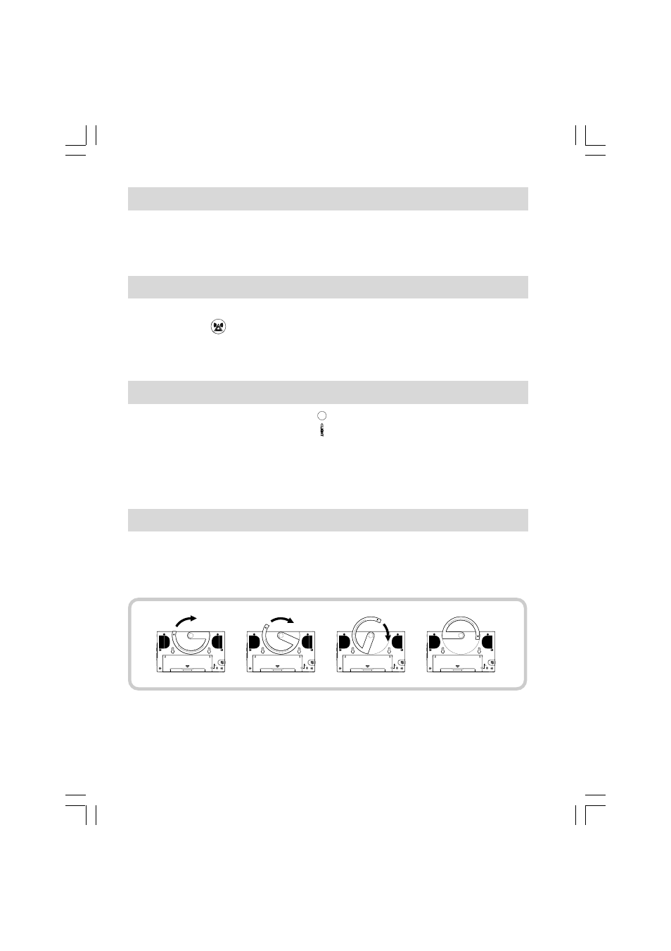 Display backlight, Emergency buzzer, Torch | Multi-purpose handle | Sangean H201 (V1) User Manual | Page 10 / 13